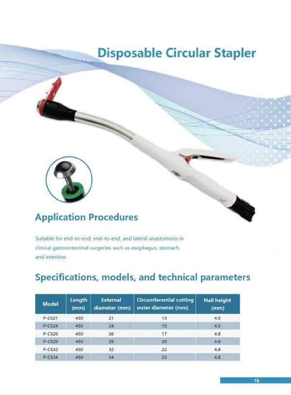 Disposable Circular Stapler