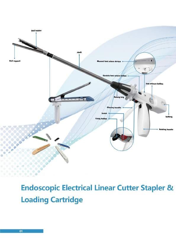 Endoscopic Electrical Linear Cutter Stapler