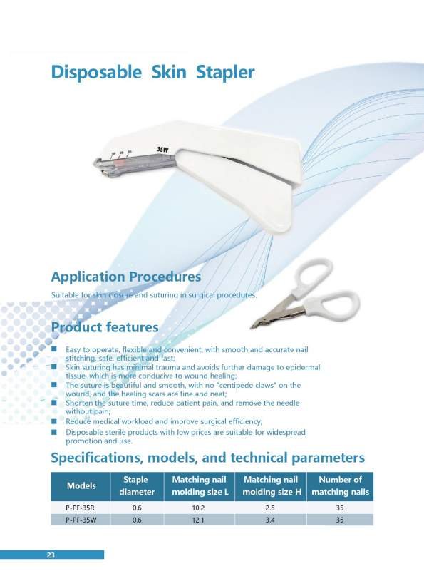 Disposable Skin Stapler