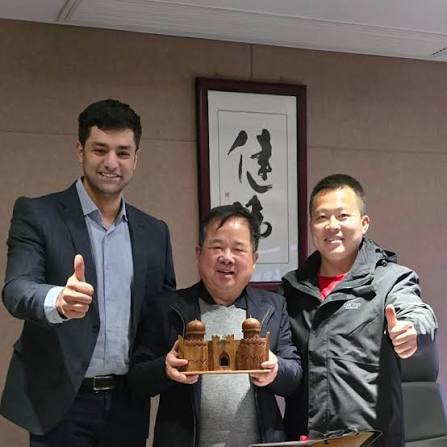Team celebrating a milestone